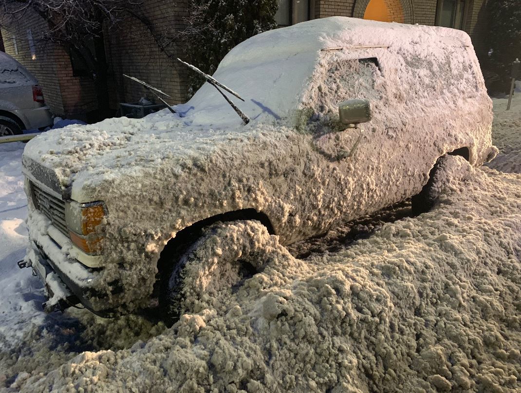 snow car